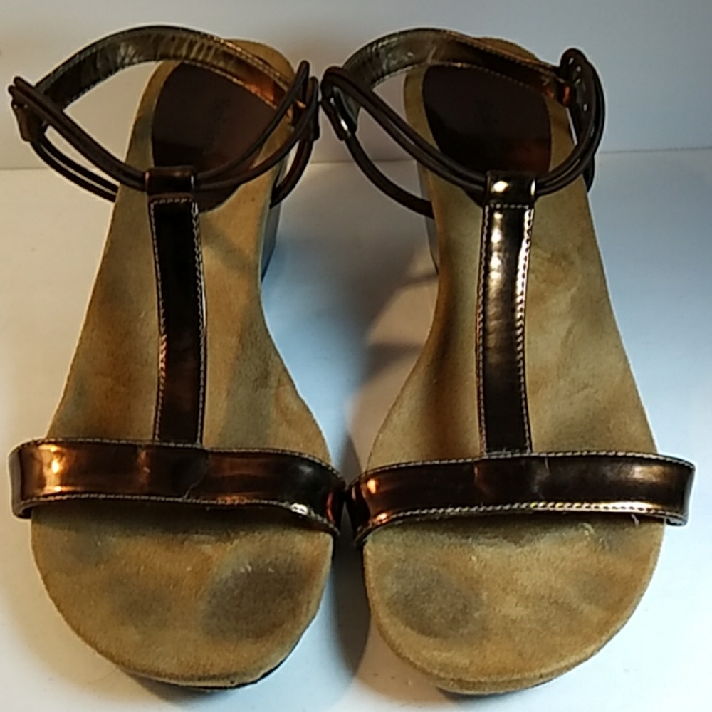 Style Co. Mulan Wedges Patent Leather Sz 7.5